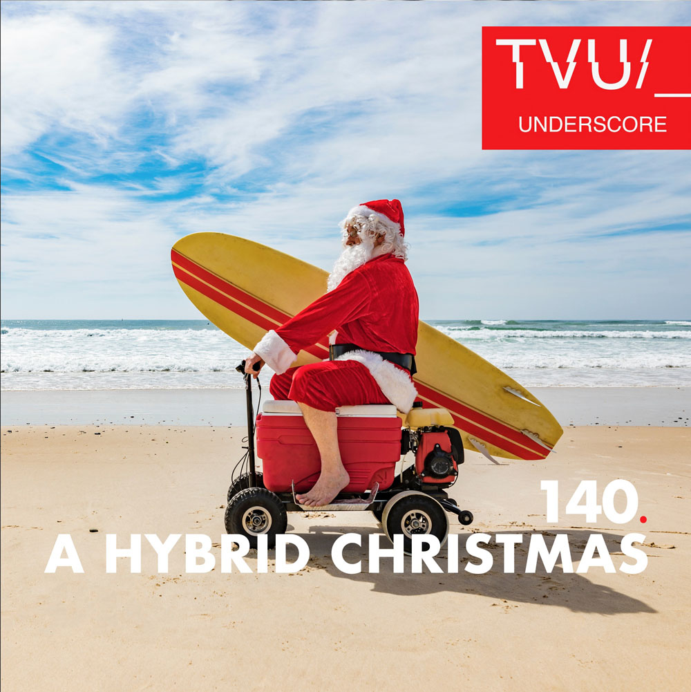 Album cover - A Hybrid Christmas